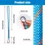 JCSYFAC Hammo Dây treo Nylon hạng nặng 1 chiếc có móc kim loại Cắm trại ngoài trời Đi bộ đường dài Bãi biển Bapaing Hammo buộc mới