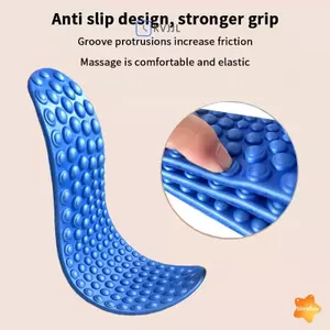 Đế Massage áp lực ngón tay Giảm mệt mỏi chân Đế lót giày nam nữ Giày thể thao mềm Giày đế 1 Cặp mới