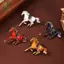 1 / 4 Chiếc Trâm Cài Ngựa Cung Hoàng Đạo Cho Nữ Động Vật Dễ Thương Pony Kim Loại Huy Hiệu Chân Quần Áo Bapa Phụ Kiện Quà Tặng Độc Đáo
