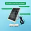 {BUDDI} Bảng sạc năng lượng mặt trời dung lượng cao với 4 cổng USB Sạc nhanh Cuộc phiêu lưu ngoài trời cần thiết {buddingenergy}