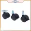 POWER 1 Cặp 1 Inch Bánh Xe Đa Năng Xoay Bánh Xe Con Lăn Nội Thất Ghế Văn Phòng Caster Có Phanh Cho Phụ Kiện Hành Lý.