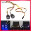 Đèn pha LED Angel Eyes 12 chế độ có thể điều chỉnh cho phụ kiện nâng cấp xe tải bánh xích RC 1: 10