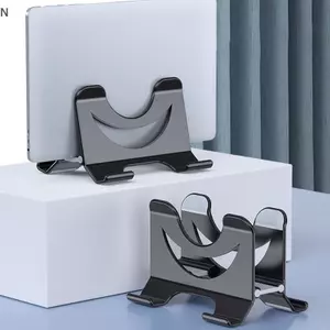 NS Dọc Đứng Cho Mac Mini Hợp Kim Nhôm Laptop Để Bàn Chống Trơn Trượt Có Thể Điều Chỉnh Giá Đỡ Máy Tính NS