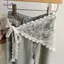 AqToCna Nữ Frilly Ren Khăn Chuyển Đổi Đầu Tam Giác Quấn Thắt Lưng Dây Xích Cho Trang Phục Ăn Tối Thanh Lịch AqToCna