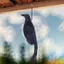 Giả Crow Giả Decoy Raven 12 Inch Handmade Nhân Tạo Chim Mẫu Cho Halloween Đạo Cụ Bãi Cỏ jiwvn