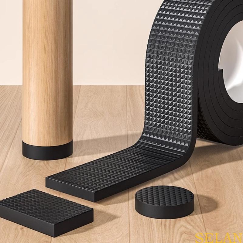 Tấm lót bảo vệ sàn linh hoạt SELA cho chân đồ nội thất ở nhiều chiều rộng khác nhau