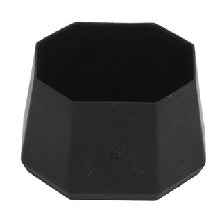 LEAFYHOME 2 Chiếc Vợt Tennis End Cover, ABS Thay Thế Vợt Tennis Nắp Mông, Phụ Kiện Quần Vợt Lớn Đen Pickleball Mái Chèo Bao Pickleball Mái Chèo