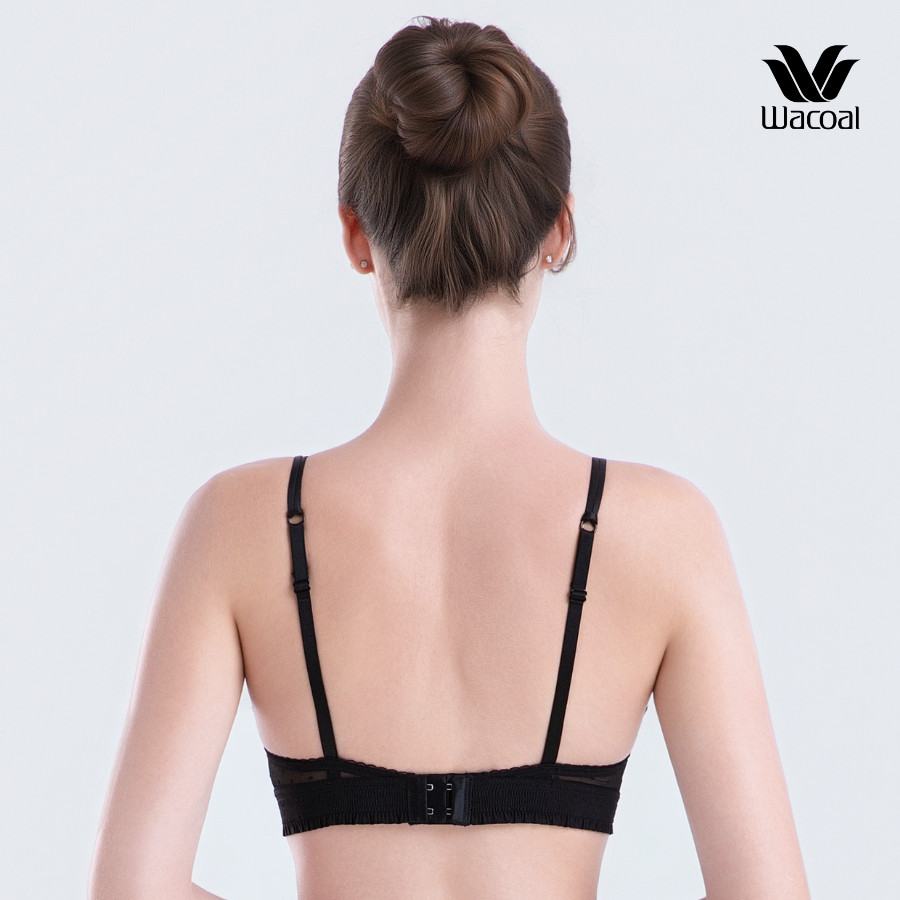 Áo lót ren Wacoal IOB3507 Trendy Bra không gọng nâng nhẹ - OB3507 smart size