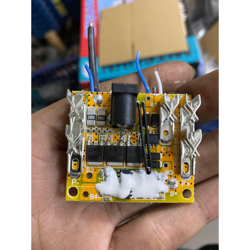 Mạch Bảo Vệ Pin  MAKITA 5S 18-21V sử dụng 3 mofet Dòng Xả Cao SẠC Xả BẢO VỆ  ĐẦY TỰ NGẮT CÂN BẰNG TỰ ĐỘNG