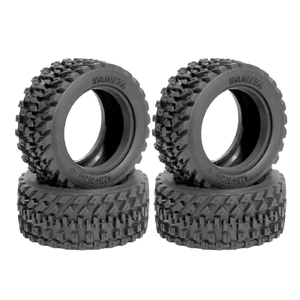 2 Cái / 4 58 Mm Tamiya 60D Mềm Rally Lốp - Da Hạt RallyBlock Cho Xe M-Cars Meijiaxin 1 / 14 Rally Xe Đa Năng