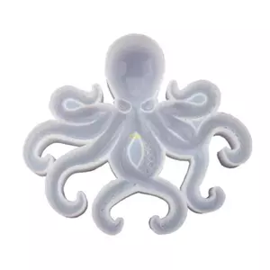 Flgo Gương Đại Dương Bạch Tuộc Nhựa Dính Khuôn Đồ Trang Trí Khuôn Silicon DIY Trang Trí Nhà Cửa Đúc Dụng Cụ