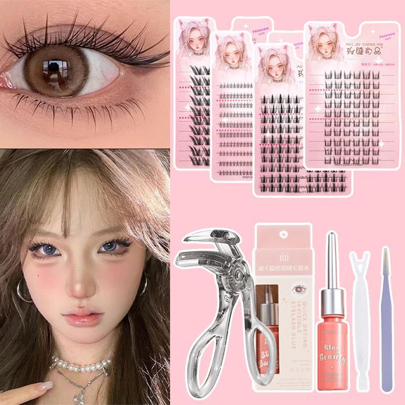 🚚【giao Hàng 24h】10 Cặp Lông Mi Giả Cat Paw Hướng Dương Siêu Tự Nhiên Và Hiệu Ứng Mở Mắt Dày