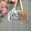Đầu Ngựa Chủ Đề Động Vật Kim Loại Thép Carbon Cắt Khuôn Handmade DIY Album Ảnh Thiệp Chúc Mừng Cắt Chết Giấy Thủ Công Sổ Lưu Niệm Dập Nổi Khắc Bản Mẫu