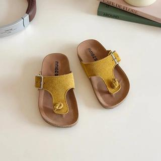 JGSHOWKITO Trẻ Em Dép Lật Thường Ngày Cho Bé Gái Bé Trai Mùa Hè Trẻ Em Đi Biển Dép Thời Trang Mới Mềm Mại Chống Trơn Trượt Mềm Cổ Điển Nóng