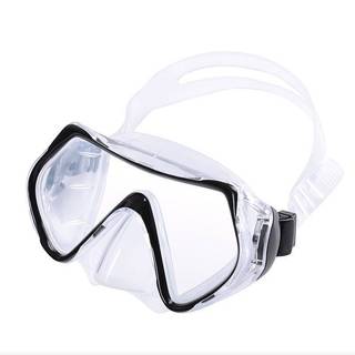 Kính bơi Tempered Glass người lớn nước thiết bị thể thao lặn Scuba lặn mặt nạ trong suốt Kính khung lớn