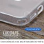 Ốp Lưng Trong Suốt LIKGUS Crystal Clear - Mặt Lưng PC Chống Ố, Viền TPU Chống Sốc, Tích Hợp Magnetic Cho iP