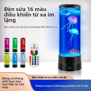 [Bảo Hành 1 Đổi 1] Đèn Trang Trí Đại Dương VINZEO - Hiệu Ứng Sứa & Cá Sống Động, Đèn Ngủ Chill Cho Phòng Ngủ