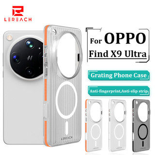 Ốp điện thoại Từ Tính Lereach Cho OPPO Find X9 Ultra Chống Sốc Chống Trầy Xước Ốp điện thoại Bảo Vệ Mặt Sau