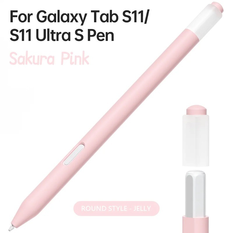 Dành Cho Samsung Galaxy Tab S11 S11Ultra S-Pen Chống Trầy Xước Bút Chì Cảm Ứng Silicon Bảo Vệ Dành Cho Samsung Galaxy Tab S11 S11 Ultra S-Pen Máy Tính Bảng Bút Stylus Pen Vỏ Mềm Chống Trơn Trượt