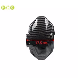 Chắn bùn xe máy Tấm chắn bùn kết cấu bằng sợi carbon Tấm chắn bùn xe điện Sợi carbon đa năng Đẹp