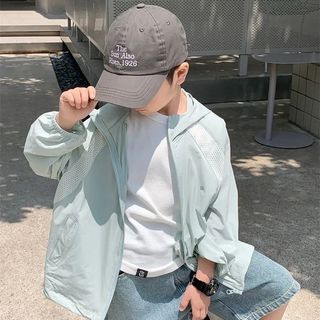 Áo chống nắng bé trai – Mỏng nhẹ, thoáng khí, nhanh khô, chống tia UV, mùa hè, mặc ngoài