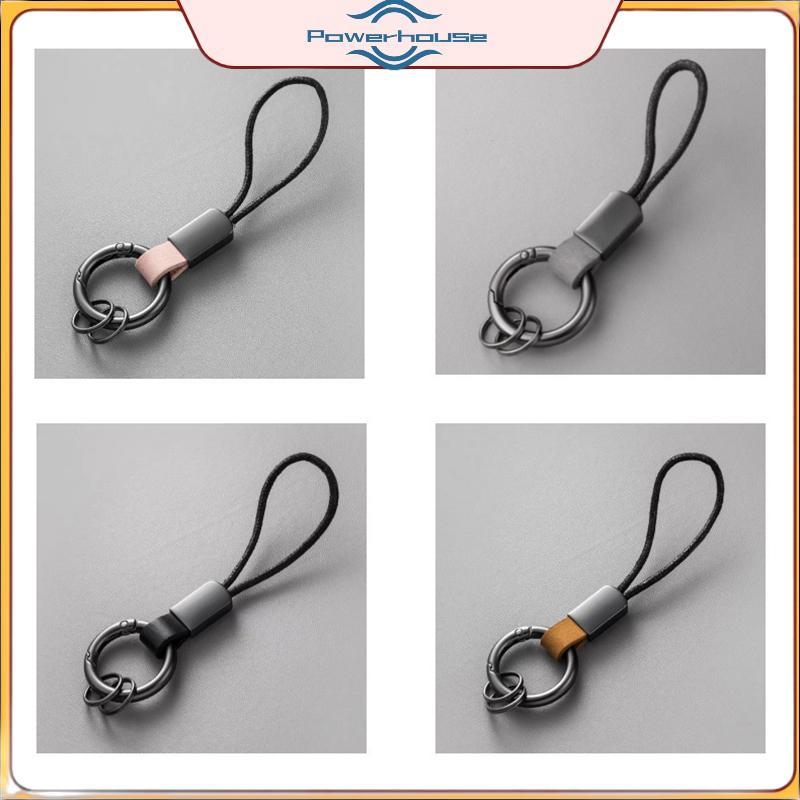 POWER Móc chìa khóa chính hãng dây cotton, kim loại, dành cho nam nữ xe ô tô, tặng hợp thời trang