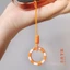 Điện Thoại Di Động Dây Phụ Kiện Đầu Mèo Dễ Thương Dây Nhỏ Ngắn Điện Thoại Di Động Treo Liên Kết Kết Kết Nối Dây Mỏng ccd Camera Móc Khóa