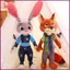 YT4 60cm Zootopia Judy Hopps Nick Wilde Sang Trọng Búp Bê Quà Tặng Cho Trẻ Em Trang Trí Nhà Ném Gối Đồ Chơi Nhồi Bông Cho Trẻ Em