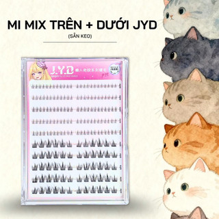 Mi Giả Mix Trên Dưới Có Sẵn Keo Mi Tự Nhiên Vô Hình, Độ Dính Tốt, Nhiều Kiểu Dáng