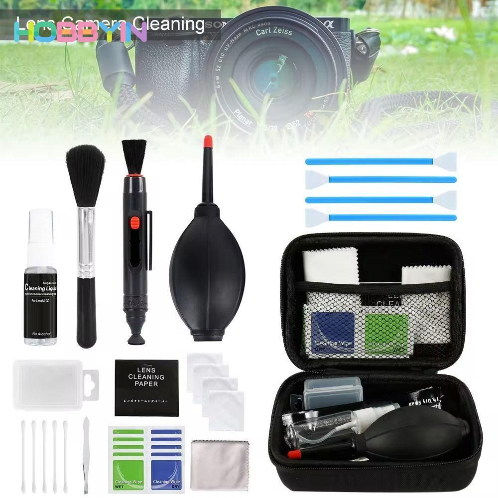 HOBBYIN 5 / 24 / 35 / 47 Bộ làm sạch ống kính DSLR, Bộ máy làm sạch máy ảnh PC, hút bụi không khí điện thoại Máy tính cảm biến DV cho / Fujifilm / Nikon /