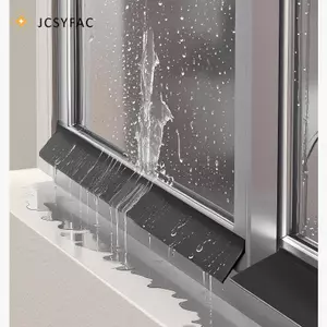 JCSYFAC 50cm Cửa Sổ Nhà Nước Bloing Bar Cửa Sổ Trượt Mưa Weatherstrip Ban Công Cách Nhiệt Chống Gió Niêm Phong Dải Nhấp Nháy Ban Mới