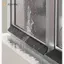 JCSYFAC 50cm Cửa Sổ Nhà Nước Bloing Bar Cửa Sổ Trượt Mưa Weatherstrip Ban Công Cách Nhiệt Chống Gió Niêm Phong Dải Nhấp Nháy Ban Mới