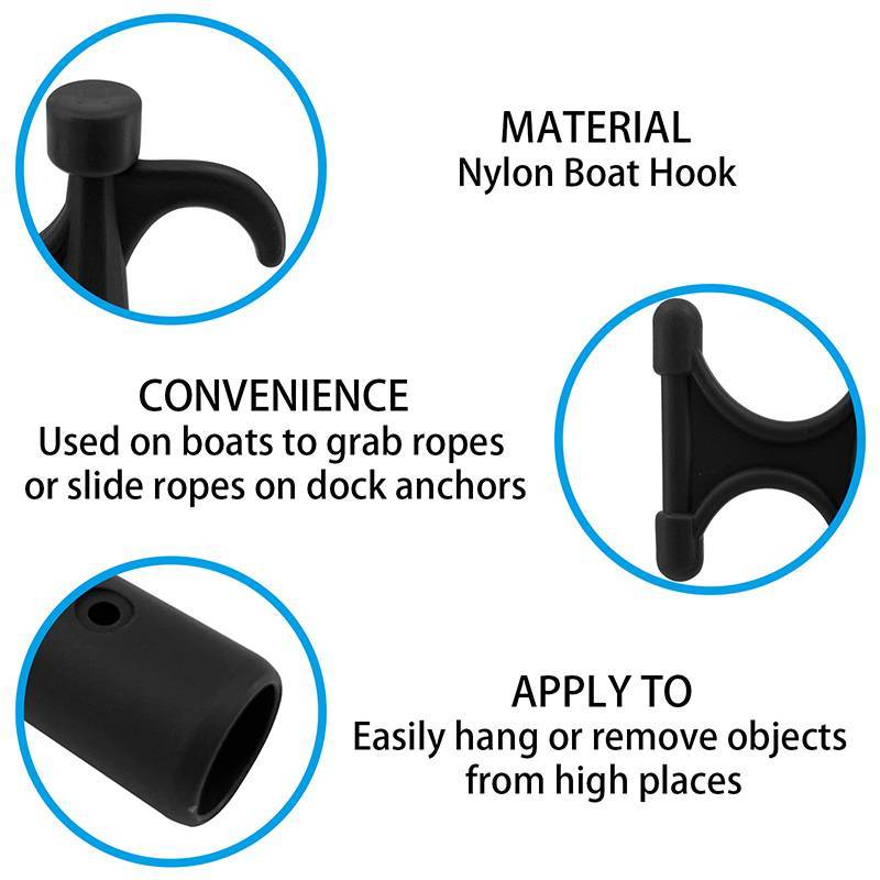 [Mar-T] Móc thuyền nylon chống gỉ, đầu móc neo đậu cho du thuyền, phụ kiện thay thế hàng đầu