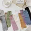Kudosation 1 Cặp Mới Chất Lượng Cao Lược Cotton Chia Ngón Chân Sos Unisex Đơn Giản Thoải Mái Hai Gót Sos Bông Tai Kẹp Nam Nữ Tabi Sos Đẹp