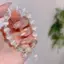 Kudosation Thời Trang Hàn Quốc Giả Opal Vòng Tay Mặt Dây Chuyền Đơn Giản Vòng Tay Ins Mặt Trăng Pha Lê Hạt Mặt Trăng Mặt Dây Chuyền Vòng Tay Trang Sức Quà Tặng Đẹp