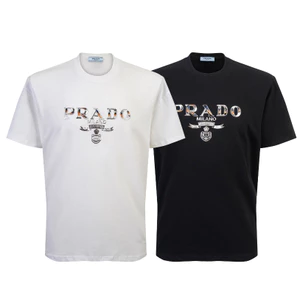 Chất Lượng Cao Phong Cách Mới Vải Cotton Nguyên Chất Dây Cao Thêu Thủ Công Áo Thun Tay Ngắn