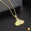 Mặt dây chuyền túi tiền Nelace Phong cách Hip Hop Dollar Ice Out Chain Quà tặng Cubic Zirconia sáng bóng cho bạn bè Phụ kiện dự tiệc mới