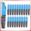 20 Đầu nối nhanh bằng sợi quang SC / UPC Bộ chuyển đổi lắp ráp sợi kết nối nhanh được đúc sẵn để lắp đặt trường
