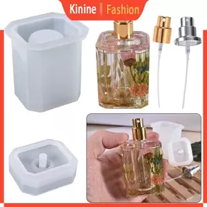 KIN 3D Bơm Chai Khuôn Silicon Có Thể Giặt Được Cho Nước Rửa Tay Trang Trí Nhà Cửa