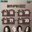 SY3 AESPA jersey KARINA GISELLE WINTERNING Áo thun ngắn tay YS3
