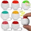 Móc khóa đầu lâu in 3D - Đồ chơi giảm căng thẳng Quirky ngộ nghĩnh - Mặt dây chuyền móc khóa nút Fidget - Phụ kiện trang trí ba lô - Quà tặng người lớn cho trẻ em / Giao hàng miễn phí