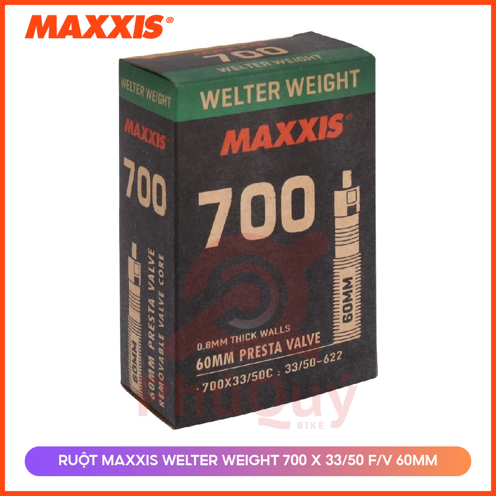 RUỘT MAXXIS VN 700 x 33/50c VAN NHỎ FV 60MM