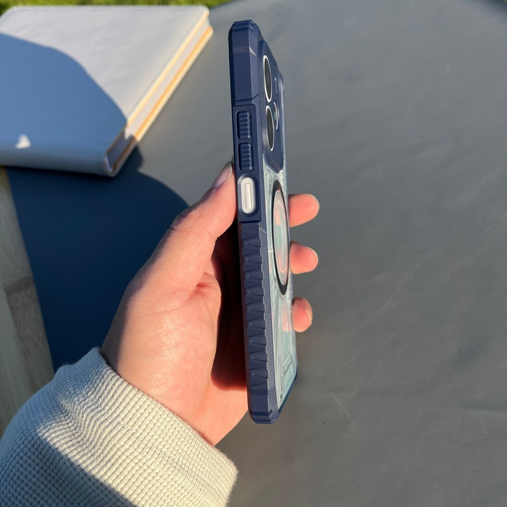 Ốp Điện Thoại Từ Tính Họa Tiết CD Chống Trượt Cho Redmi Note 14 13 Pro PROPLUS A5 A4 A3 15C 14R 14C 13C 4G 5G Bốn Góc Chống Sốc