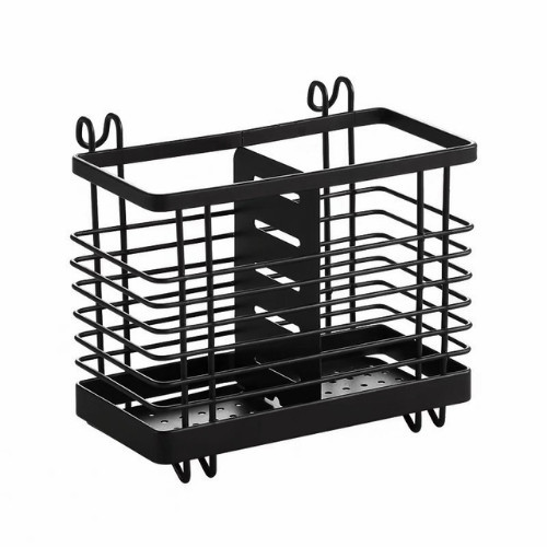 Ống Đựng Đũa Inox Cao Cấp Tiện Lợi Có Móc Treo, Chống Gỉ, Gọn Gàng Cho Mọi Bếp