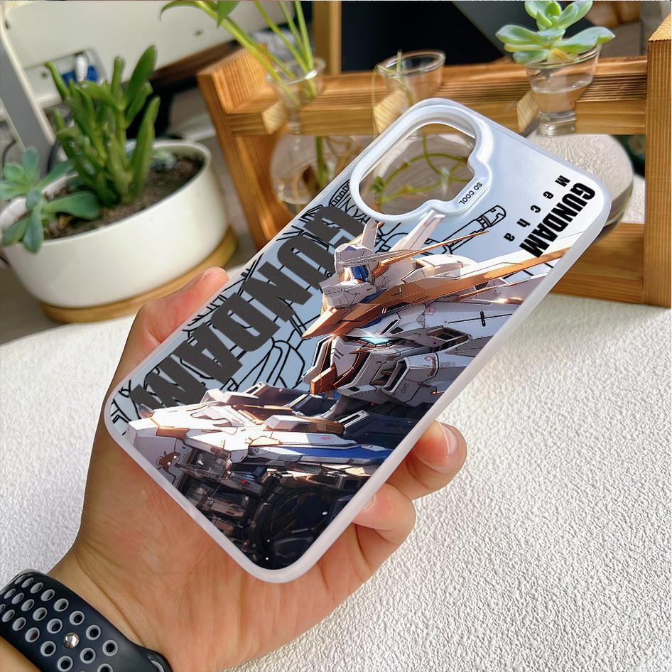 Ốp Điện Thoại Gundam Mobile the Suit Micro Matte Cho Redmi Turbo 4 Pro Note 15 Pro / 14 / 13 Mi 17 Pro Max Xiaomi 15T 14T 15 Ultra K90 Pro Max Note 14 / 13 Vỏ Redmi Chống Sốc