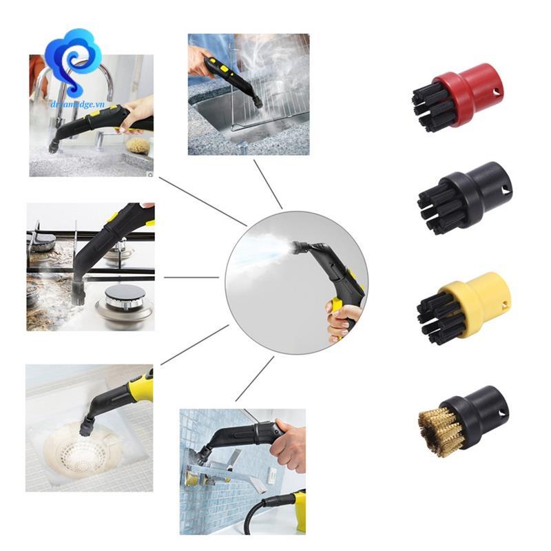 [dreamedge] Bộ phận làm sạch hơi nước cho SC2 SC3 SC4 SC5 SC7 Bàn chải vòi phun thay thế vết bẩn Stubborn Loại bỏ bộ vết bẩn T nhỏ
