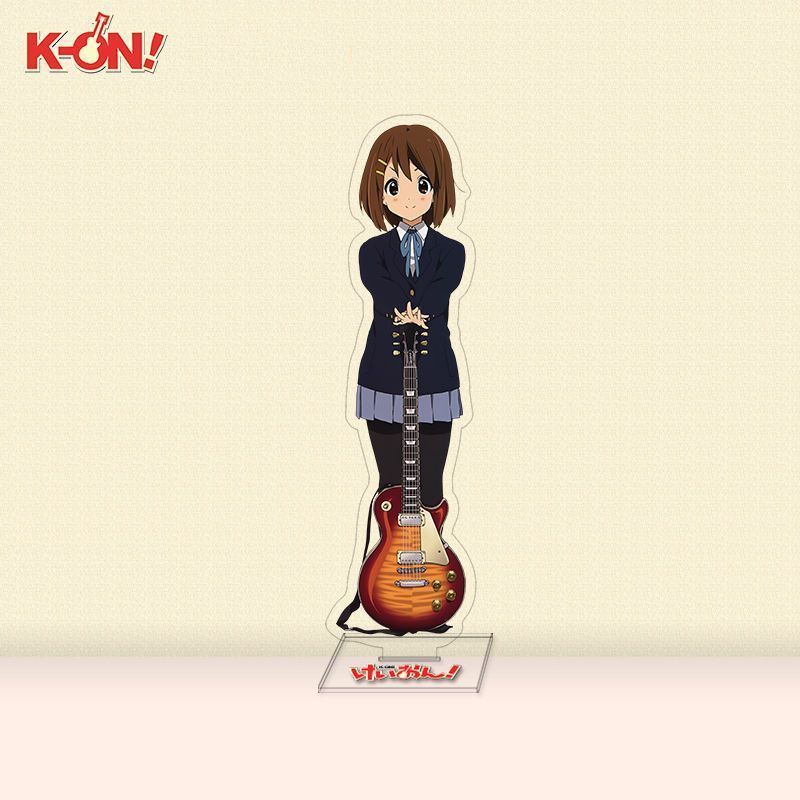 K-ON! Bộ Đế Acrylic Anime – Yui, Mio, Ritsu, Azusa, Tsumugi Nhân Vật, Trang Trí Bàn Làm Việc 9cm & Quà Tặng