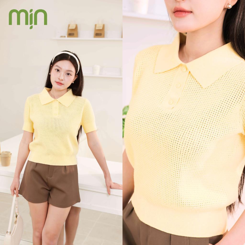 Áo Len Polo Nữ Dệt Lưới Cao Cấp PL06 MỊN Cổ Bẻ Thanh lịch, Form Ôm Nhẹ Dễ Phối Đồ, Phong Cách Hàn Quốc