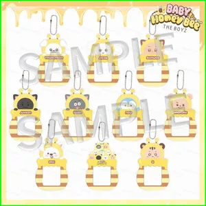 HT3 THE BOYZ Acrylic Móc Khóa INTER-ZECTION Mật Ong Mặt Dây Chuyền Hoạt Hình Túi Phụ Kiện Ngôi Sao Ngoại Vi TH3