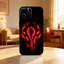 Ốp điện thoại TP-1 W-World Of W-Warcraft cho iPhone17,16,15,14,13,12 Plus, Max Soft Silicone Black Cover